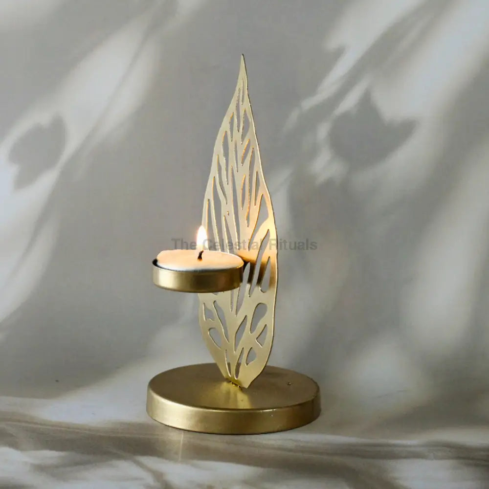 Forest Serenity Candle Stand I For Wiccan rituals & Offerings Candle Holders