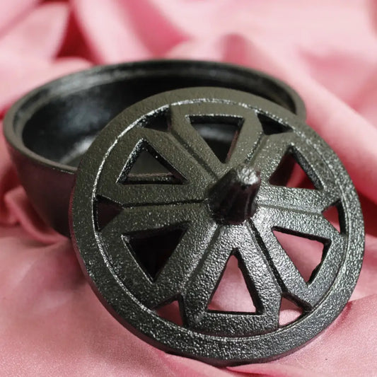 Large Cast Iron Fumer for Cleansing – Ideal for Smudging & Purification Rituals | Altarware Incense Holder