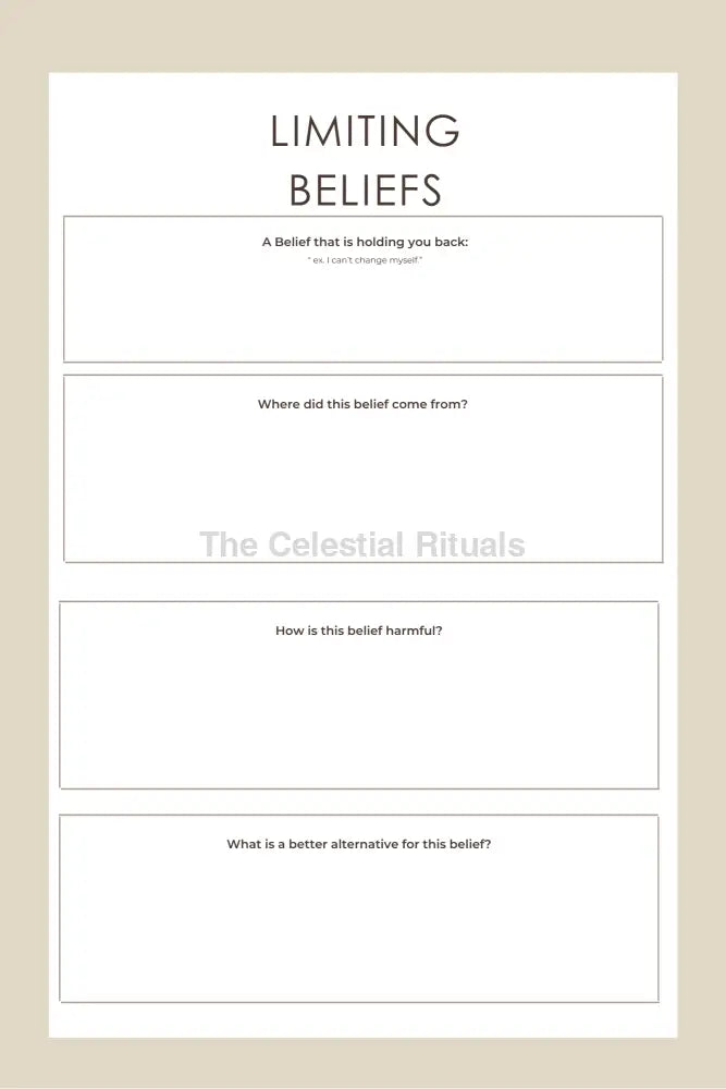 Manifestation Journal – Law of Attraction Planner for Goal-Setting