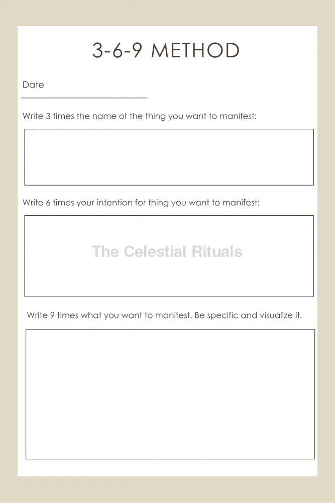 Manifestation Journal – Law of Attraction Planner for Goal-Setting