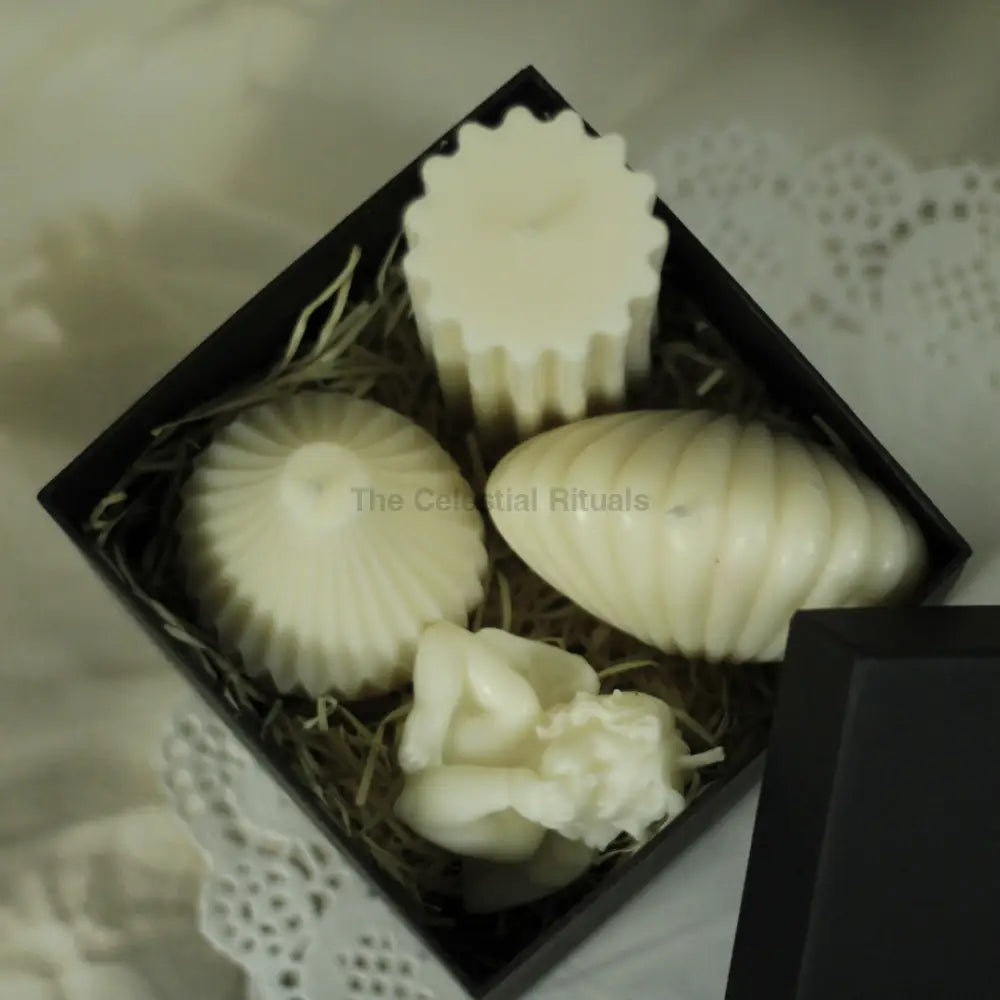 Candle Box 2 - Set of four Candles wih Gift Box