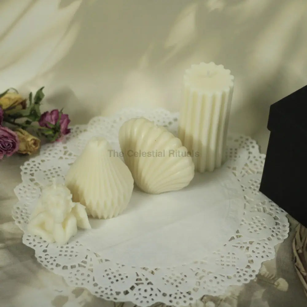 Candle Box 2 - Set of four Candles wih Gift Box