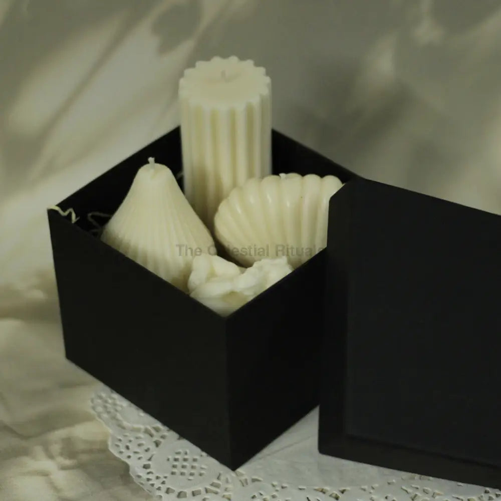 Candle Box 2 - Set of four Candles wih Gift Box