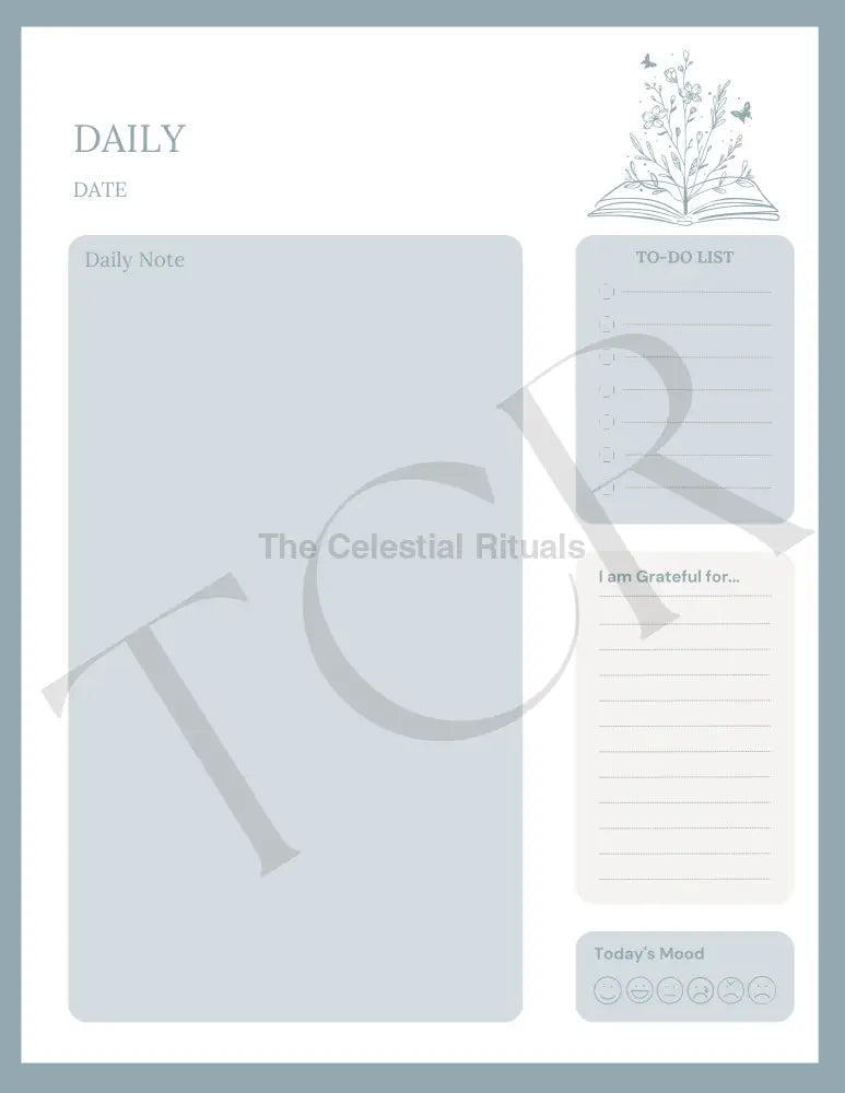 Vision Manifestation Journal | Goal-Setting & Planner Vision Board