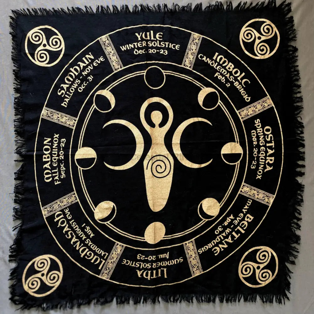 Astrology Tarot Altar Cloth Tapestry Tapestry