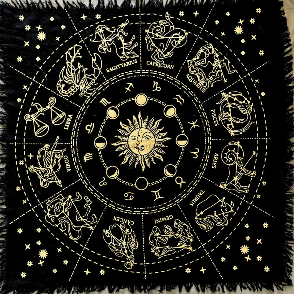 Astrology Tarot Altar Cloth Tapestry Tapestry