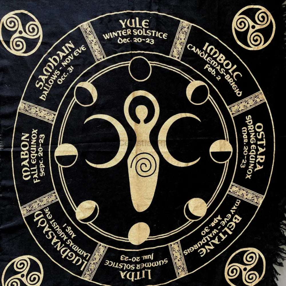 Astrology Tarot Altar Cloth Tapestry Tapestry