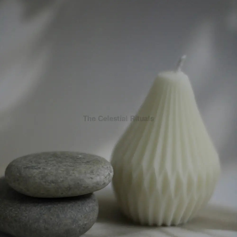 Celestial Rituals Pear Candle – Hand-Poured Luxury in Soy Wax Candles