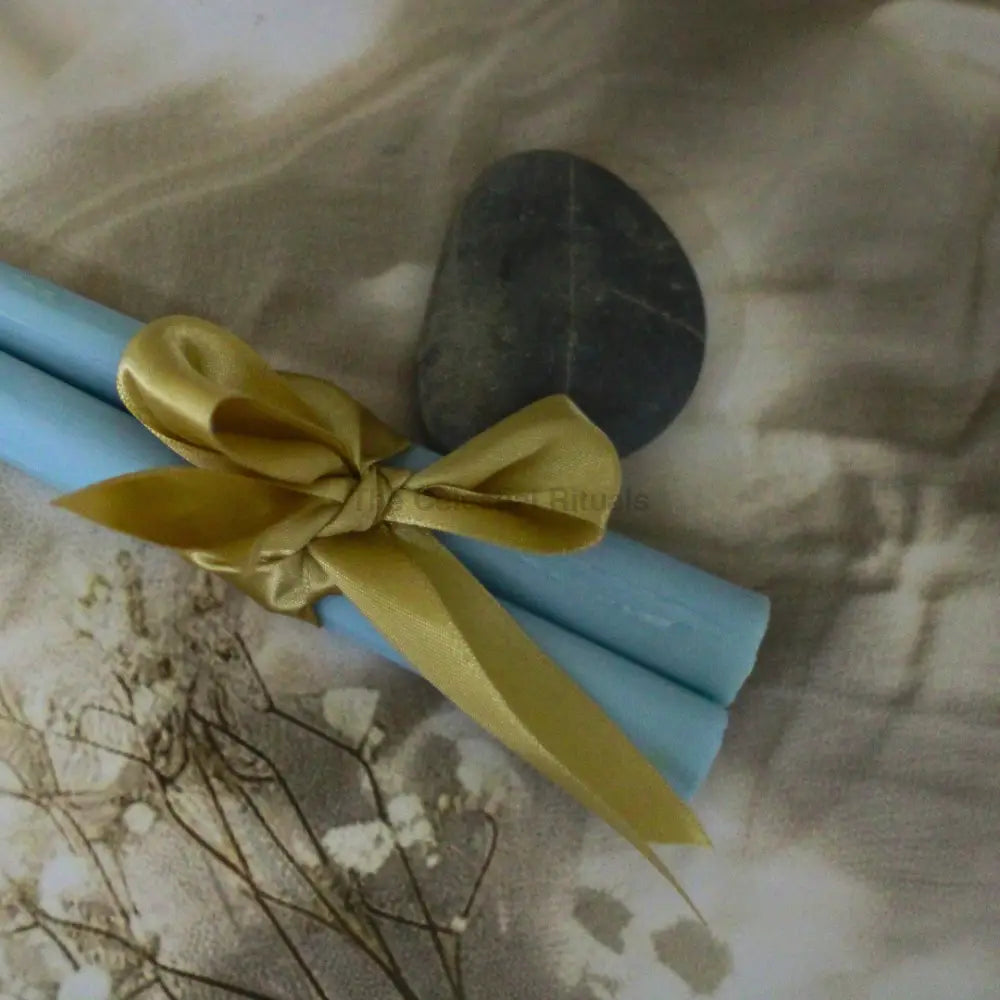 Chakra Alchemy Taper Candles (Set of 2) | Vibrant Colors for Energy Healing Candles