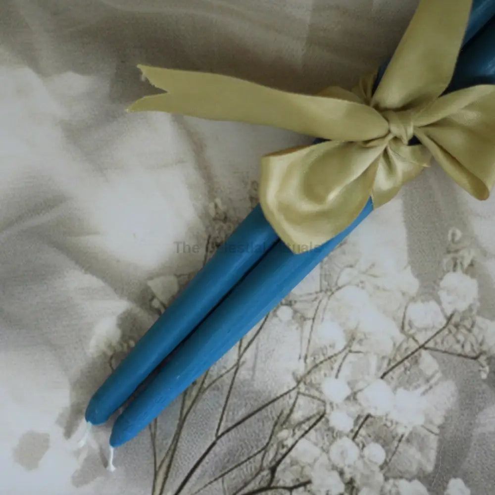 Chakra Alchemy Taper Candles (Set of 2) | Vibrant Colors for Energy Healing Candles