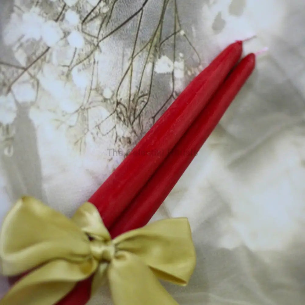 Chakra Alchemy Taper Candles (Set of 2) | Vibrant Colors for Energy Healing Candles