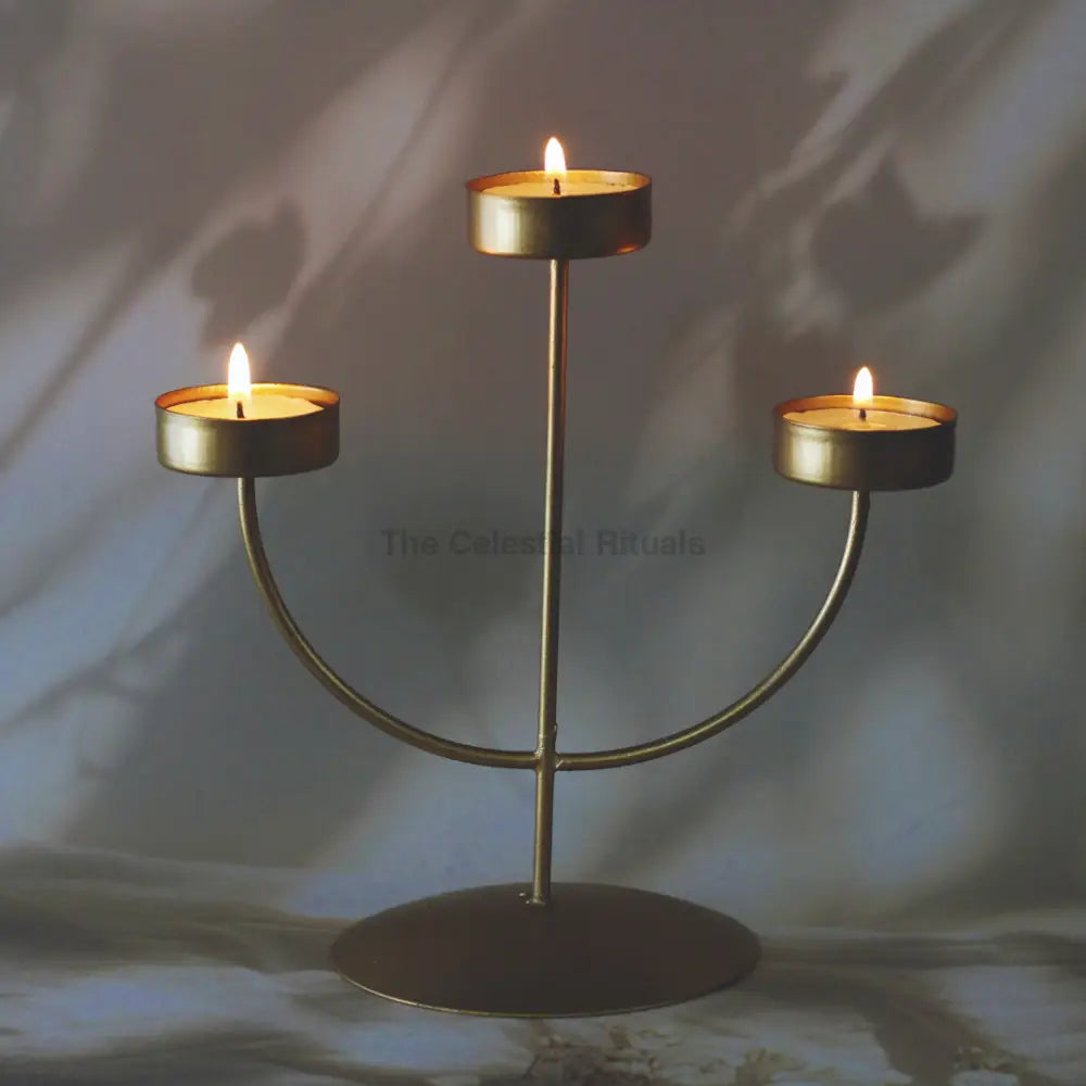 Circle of Life Candle Holder - Past Present and Future | Perfect for Spiritual Practices Candle Holders