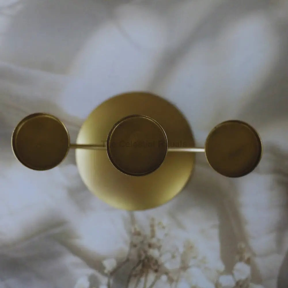Circle of Life Candle Holder - Past Present and Future | Perfect for Spiritual Practices Candle Holders