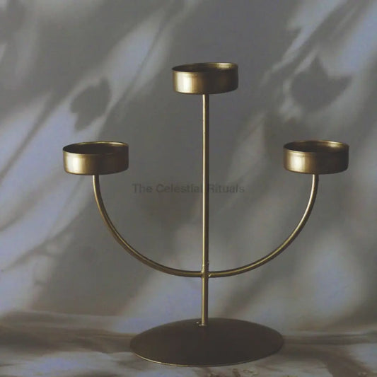 Circle of Life Candle Holder - Past Present and Future | Perfect for Spiritual Practices Candle Holders