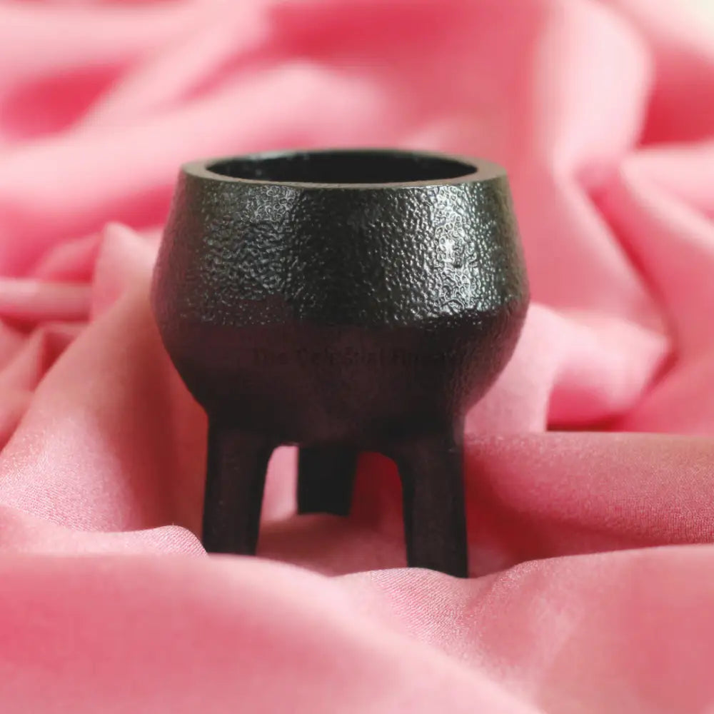 Divine Energy Cast Iron Cauldron For Rituals with Gift Box Cauldron