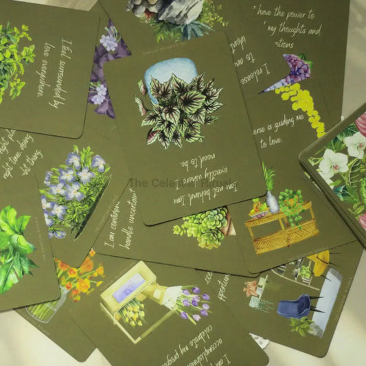 Empower Manifestation Affirmation Cards - 51 Cards Set with stand| Premium Edition Affirmation Cards