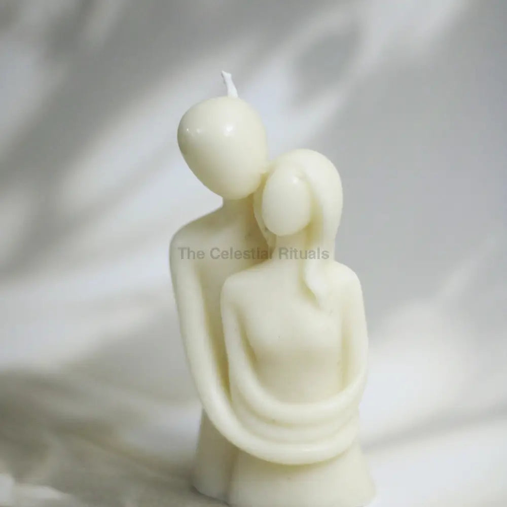 Graceful Couple Candle – Unity & Love Candle White Candles