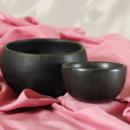 Longpi Earthernware Bowls for Rituals | Handcrafted Clay Bowls for Spiritual Ceremonies Bowls