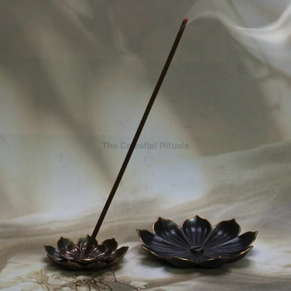 Magik Metal Incense Holder – Mystical Design with Removable Base Incense Holder