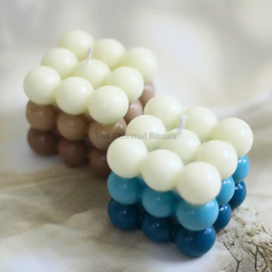 Ombre Lunar Bubble Soy Candle | Moon Magic Ritual Candle for Spells & Manifestation Candles