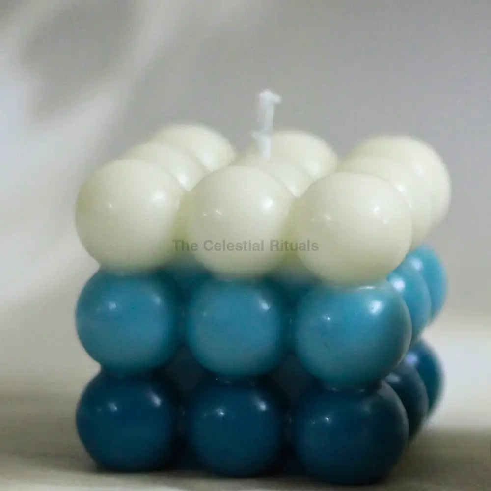 Ombre Lunar Bubble Soy Candle | Moon Magic Ritual Candle for Spells & Manifestation Candles