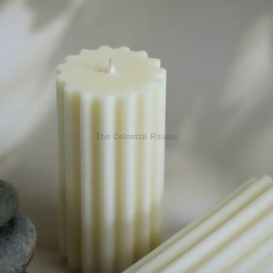 Pillar Wiccan Candle | Ritual & Spell Candle for Spiritual Practices White Candles