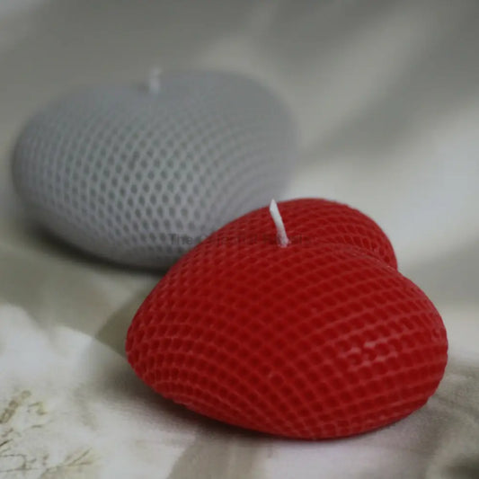 Hearts Ribbed Candle | Spiritual Self-Love & Healing Rituals Candles