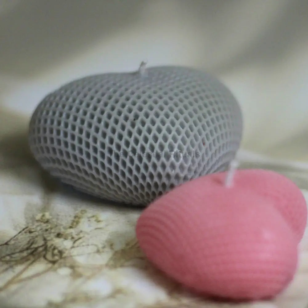 Hearts Ribbed Candle | Spiritual Self-Love & Healing Rituals Candles