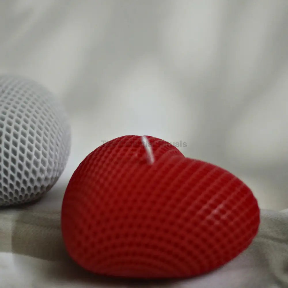 Hearts Ribbed Candle | Spiritual Self-Love & Healing Rituals Candles