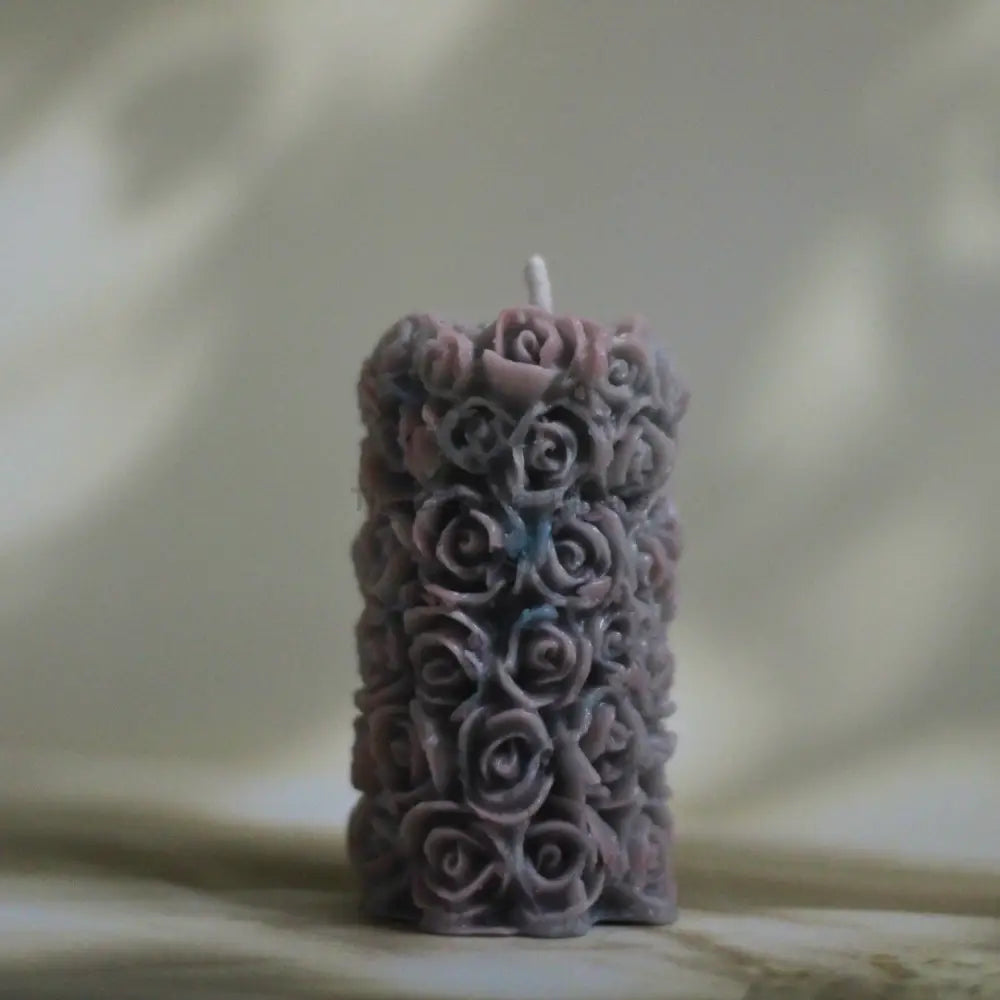 Rose Pillar Candle in a gift box – Wiccan Soy Wax Candle for Love Rituals & Manifestation Turqoise Candles