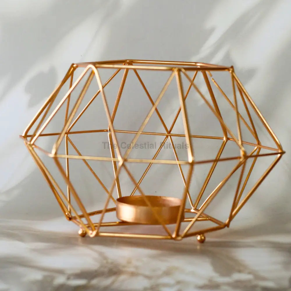 Signature Pentagram Ritual Candle Stand | For Offerings and Ceremonies Candle Holders