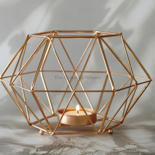 Signature Pentagram Ritual Candle Stand | For Offerings and Ceremonies Candle Holders