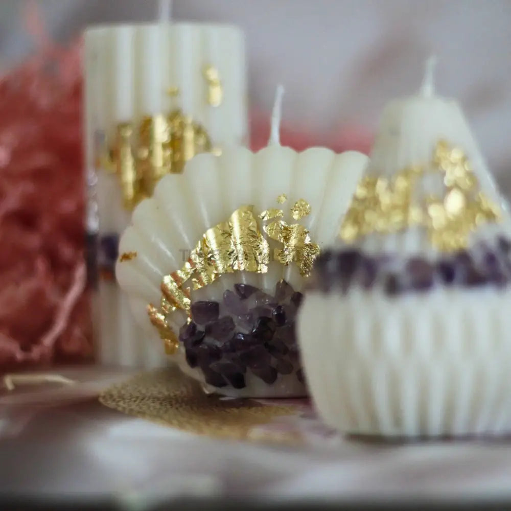 The Amethyst Glow Gift Box Gold