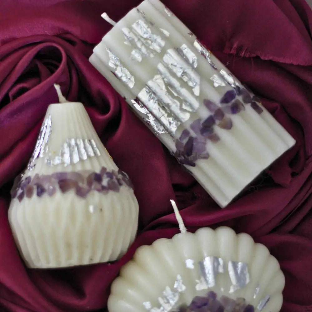 The Amethyst Glow Gift Box Silver