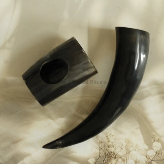 Viking Drinking Horns Tankards With Stand Authentic Horn Mugs Chalice