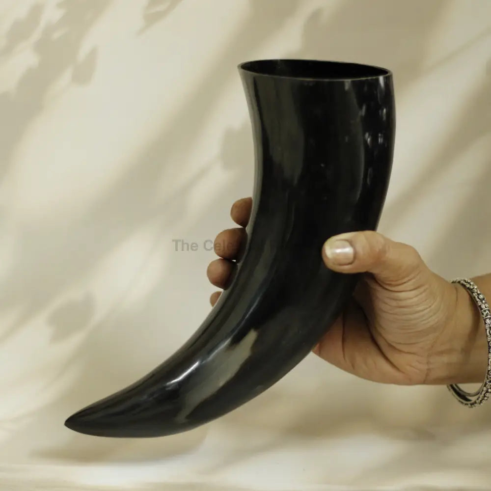 Viking Drinking Horns Tankards With Stand Authentic Horn Mugs Chalice